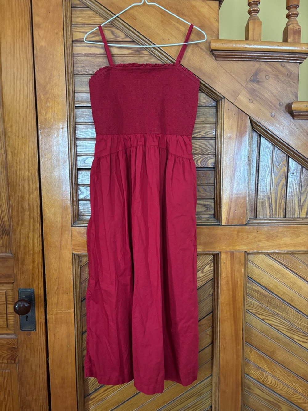 Old Navy Smocked Bodice Midi Dress
